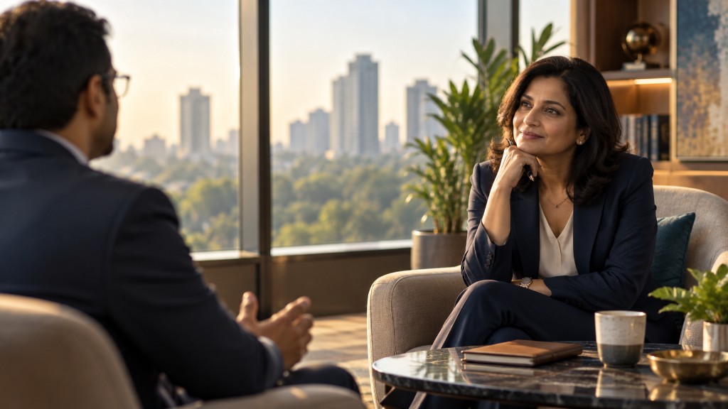 Reflective leadership coaching conversation